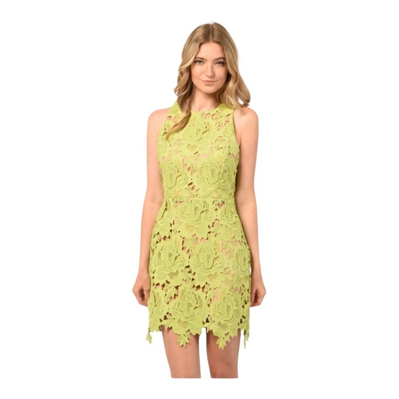 Adelyn Rae Cassie 3D Crochet Mini Dress NWT - Picture 10 of 10